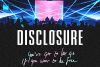Disclosure Poster